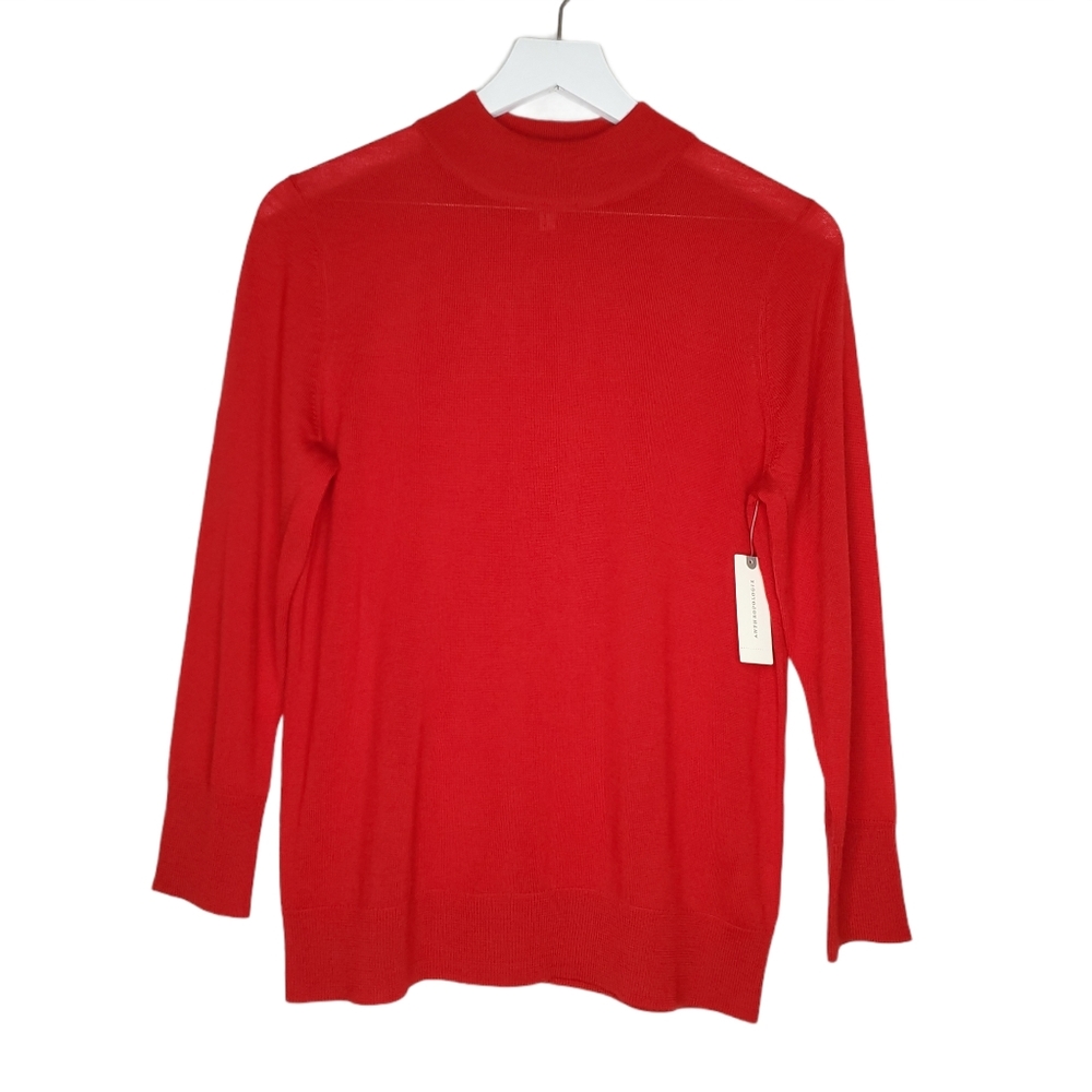 Anthropologie Moth Mock Neck Sweater